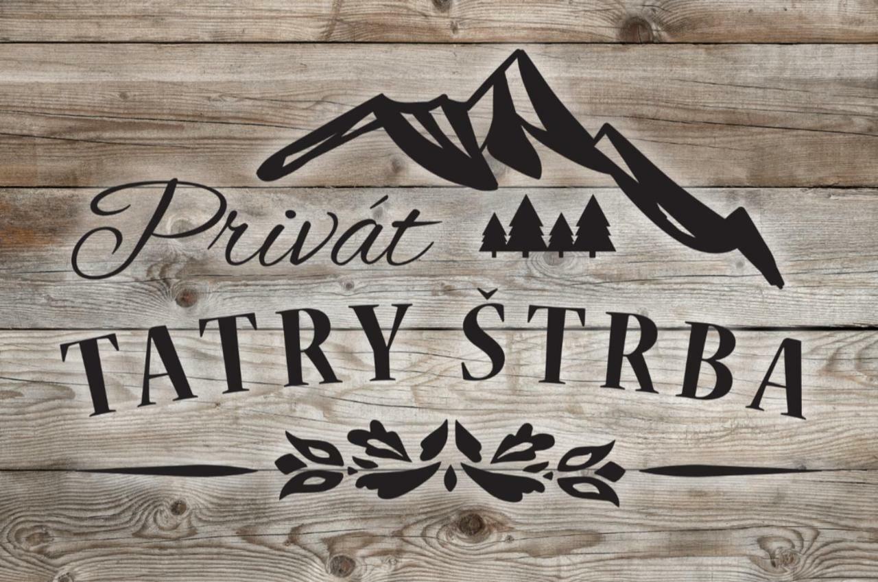 Privat Tatry Strba Leilighet Eksteriør bilde